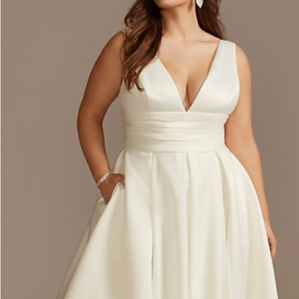 Wedding Dress - David’s Bridal - Size 12 (altered) - DB Collection - Make Offer